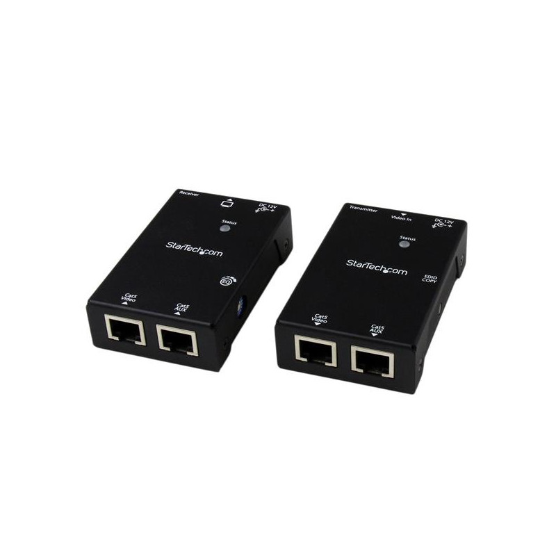 StarTech.com Transmetteur Prolongateur HDMI sur Cat5 /Cat6 avec Power over Cable - Extender HDMI RJ45 - 50m