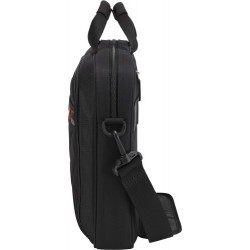 Case Logic DLC-117 Black 43,9 cm (17.3") Sac Messenger Noir