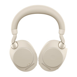Jabra Evolve2 85 Casque Avec fil &sans fil Arceau Bureau/Centre d'appels USB Type-A Bluetooth Beige