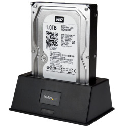 StarTech.com Station d'Accueil pour Disque Dur USB 3.0 à SATA à Baie Unique, Dock pour Disque Dur USB 3.0 (5 Gbps), Dock pour