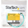 StarTech.com Câble Fibre Optique Multimode 1m LC/UPC à LC/UPC OM3, Fibre Zipcord Full Duplex 50/125µm, Réseaux 100G, LOMMF/