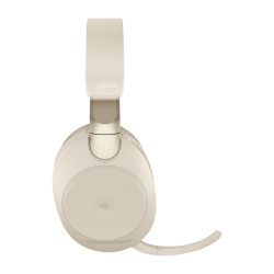 Jabra Evolve2 85 Casque Avec fil &sans fil Arceau Bureau/Centre d'appels USB Type-A Bluetooth Beige