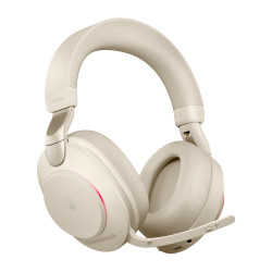 Jabra Evolve2 85 Casque Avec fil &sans fil Arceau Bureau/Centre d'appels USB Type-A Bluetooth Beige