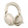 Jabra Evolve2 85 Casque Avec fil &sans fil Arceau Bureau/Centre d'appels USB Type-A Bluetooth Beige