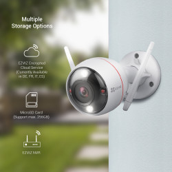 EZVIZ C3W Color Night Vision Balle (forme) Caméra de sécurité IP Extérieure 1920 x 1080 pixels Plafond/mur