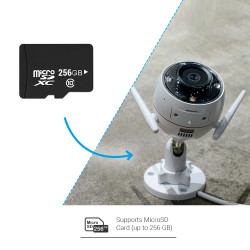 EZVIZ C3W Color Night Vision Balle (forme) Caméra de sécurité IP Extérieure 1920 x 1080 pixels Plafond/mur