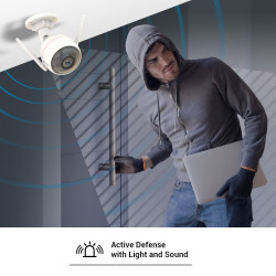 EZVIZ C3W Color Night Vision Balle (forme) Caméra de sécurité IP Extérieure 1920 x 1080 pixels Plafond/mur