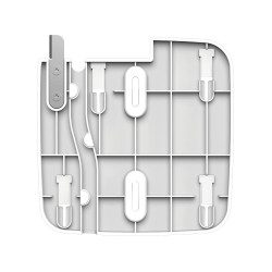 D-Link AC1300 Wave 2 Dual-Band 1000 Mbit/s Blanc Connexion Ethernet, supportant l'alimentation via ce port (PoE)