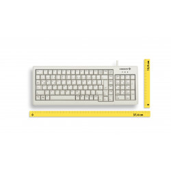 CHERRY XS G84-5200 clavier USB + PS/2 AZERTY Français Gris