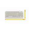 CHERRY XS G84-5200 clavier USB + PS/2 AZERTY Français Gris