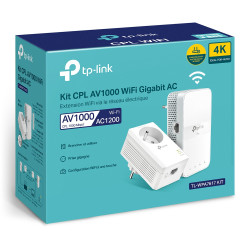 TP-Link TL-WPA7617 KIT 1200 Mbit/s Ethernet/LAN Wifi Blanc 2 pièce(s)