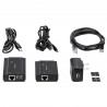 StarTech.com Hub USB 2.0 sur Câble Ethernet CAT5e/CAT6 Unique (RJ45) - 4 Ports - 100m - Concentrateur Extension USB - Boitier 