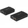 StarTech.com Hub USB 2.0 sur Câble Ethernet CAT5e/CAT6 Unique (RJ45) - 4 Ports - 100m - Concentrateur Extension USB - Boitier 