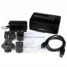 StarTech.com Station d'Accueil pour Disque Dur USB 3.1 à SATA à Baie Unique, Dock pour Disque Dur USB 3.1 (10 Gbps), Station 