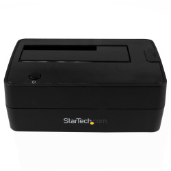StarTech.com Station d'Accueil pour Disque Dur USB 3.1 à SATA à Baie Unique, Dock pour Disque Dur USB 3.1 (10 Gbps), Station 