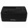 StarTech.com Station d'Accueil pour Disque Dur USB 3.1 à SATA à Baie Unique, Dock pour Disque Dur USB 3.1 (10 Gbps), Station 