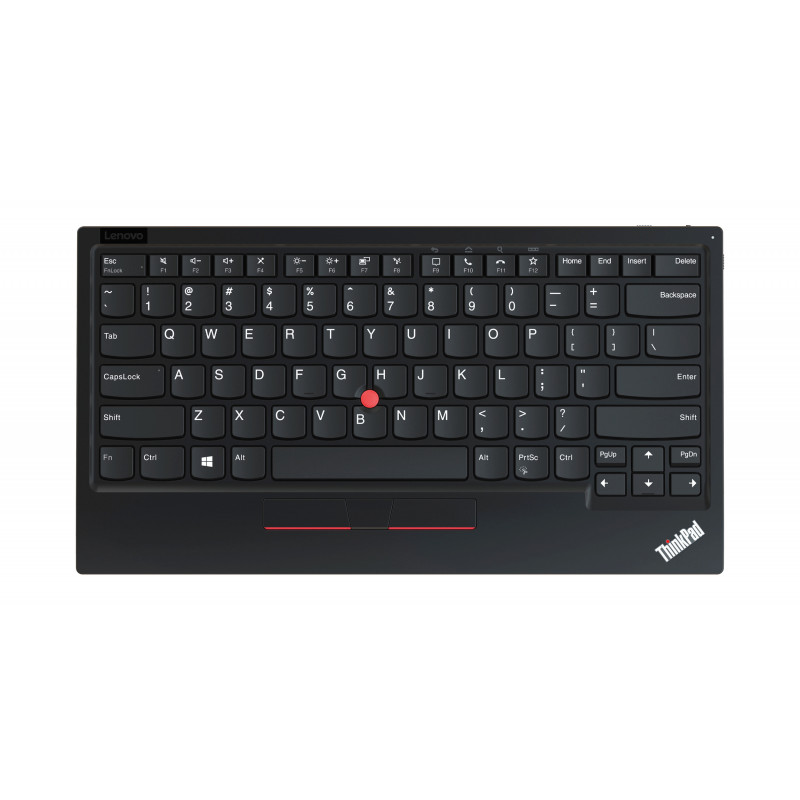 Lenovo ThinkPad Trackpoint II clavier Universel RF sans fil + Bluetooth QWERTY Anglais Noir