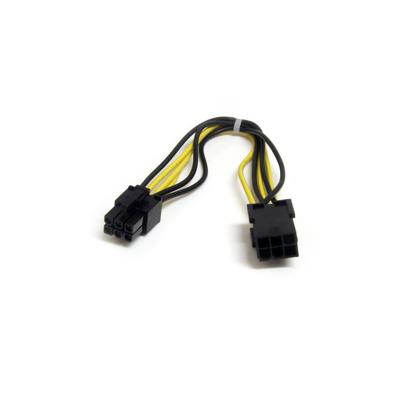 StarTech.com Câble d'extension d'alimentation PCI Express 6 broches 20 cm