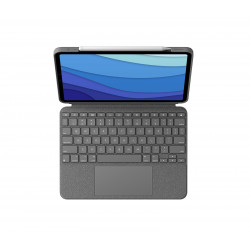 Logitech 920-010146 clavier pour tablette QWERTY Italien Smart Connector Gris