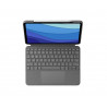 Logitech 920-010146 clavier pour tablette QWERTY Italien Smart Connector Gris