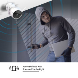 EZVIZ C3X Caméra de sécurité IP Extérieure Cosse 1920 x 1080 pixels Plafond/mur