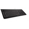 CHERRY KC 1000 clavier Universel USB AZERTY Belge Noir