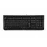 CHERRY KC 1000 clavier Universel USB AZERTY Belge Noir