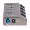 StarTech.com Hub USB-C avec Auto-Alimenté à 4 Ports - Hub USB Type C vers USB-A pour PC de Bureau/Portable - Hub USB 3.0 5Gbp