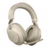 Jabra Evolve2 85 Casque Avec fil &sans fil Arceau Bureau/Centre d'appels USB Type-C Bluetooth Beige