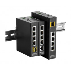 D-Link DIS‑100G‑5PSW Non-géré L2 Gigabit Ethernet (10/100/1000) Connexion Ethernet, supportant l'alimentation via ce port