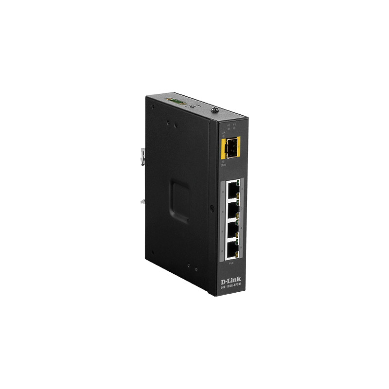 D-Link DIS‑100G‑5PSW Non-géré L2 Gigabit Ethernet (10/100/1000) Connexion Ethernet, supportant l'alimentation via ce port