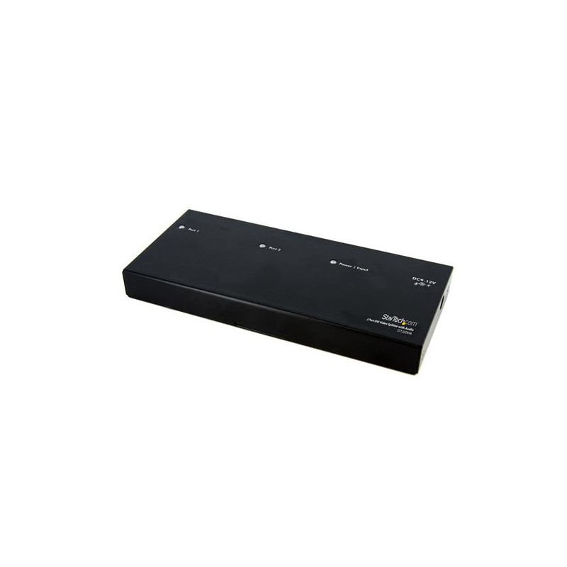 StarTech.com Répartiteur vidéo 2 ports DVI avec audio