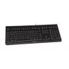 CHERRY KC 1000 clavier USB QWERTY Espagnole Noir