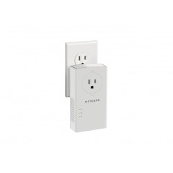 NETGEAR PLP2000-100FRS Adaptateur réseau CPL 2000 Mbit/s Ethernet/LAN Blanc 2 pièce(s)