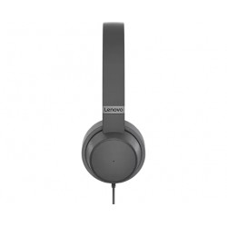 Lenovo GXD1C99243 écouteur/casque Avec fil Arceau Appels/Musique USB Type-C Gris