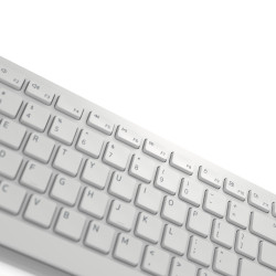 DELL KM5221W-WH clavier Souris incluse Bureau RF sans fil AZERTY Français Blanc