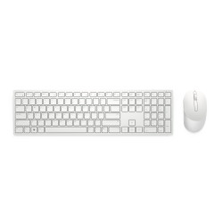 DELL KM5221W-WH clavier Souris incluse Bureau RF sans fil AZERTY Français Blanc