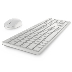 DELL KM5221W-WH clavier Souris incluse Bureau RF sans fil AZERTY Français Blanc