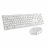 DELL KM5221W-WH clavier Souris incluse Bureau RF sans fil AZERTY Français Blanc