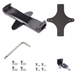 StarTech.com Adaptateur de Montage VESA pour Tablettes de 7,9 à 12,5" - Jusqu'à 2kg - Support Tablette Antivol Motif VESA 75x