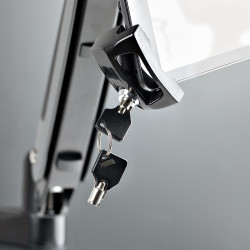 StarTech.com Adaptateur de Montage VESA pour Tablettes de 7,9 à 12,5" - Jusqu'à 2kg - Support Tablette Antivol Motif VESA 75x