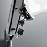 StarTech.com Adaptateur de Montage VESA pour Tablettes de 7,9 à 12,5" - Jusqu'à 2kg - Support Tablette Antivol Motif VESA 75x