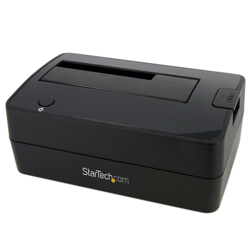 StarTech.com Station d'Accueil pour Disque Dur USB 3.0 à SATA à Baie Unique, Dock pour HDD USB 3.0 (5 Gbps), Docking Station 