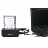 StarTech.com Station d'Accueil pour Disque Dur USB 3.0 à SATA à Baie Unique, Dock pour HDD USB 3.0 (5 Gbps), Docking Station 