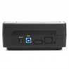 StarTech.com Station d'Accueil pour Disque Dur USB 3.0 à SATA à Baie Unique, Dock pour HDD USB 3.0 (5 Gbps), Docking Station 