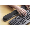 Kensington Repose-poignets clavier en gel réglable en hauteur, noir