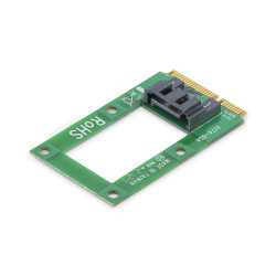 StarTech.com Adaptateur mSATA vers DD / SSD SATA 2,5" ou 3,5" - Carte Convertisseur Mini SATA à SATA
