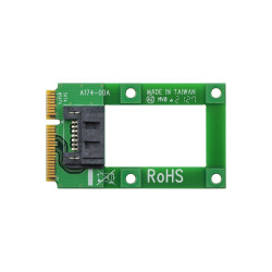 StarTech.com Adaptateur mSATA vers DD / SSD SATA 2,5" ou 3,5" - Carte Convertisseur Mini SATA à SATA