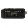 StarTech.com Kit commutateur KVM USB VGA à 2 ports avec audio et câbles - Switch KVM - Noir
