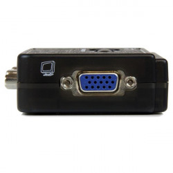 StarTech.com Kit commutateur KVM USB VGA à 2 ports avec audio et câbles - Switch KVM - Noir